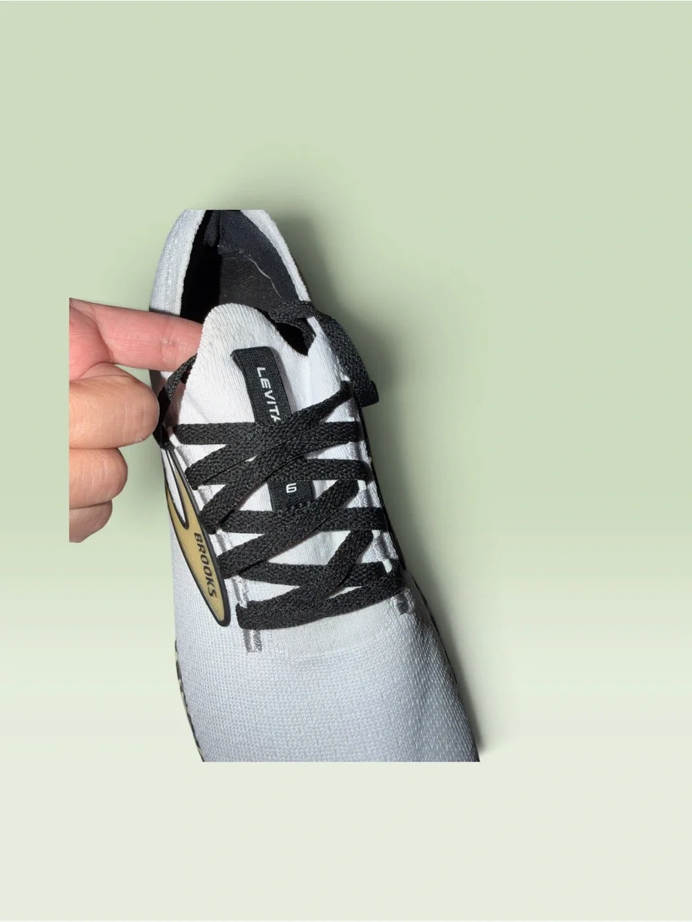 Brooks White Running Shoes